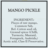 Mango Pickle / Aam ka achar in standy (Set of 4 - 200gm each) - Kishor Masalewala