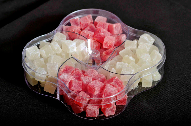 Red & white 4 in one Gift hampers (Jelly cube with sugar coated) - lonavalafood
