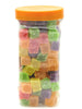 Jelly cube with sugar coated (Mix flavour in Jar)