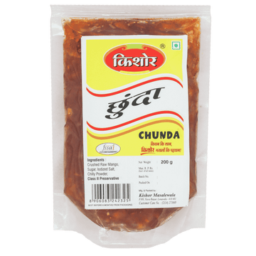 Chunda in standy (Set of 4 - 200gm each) - Kishor Masalewala