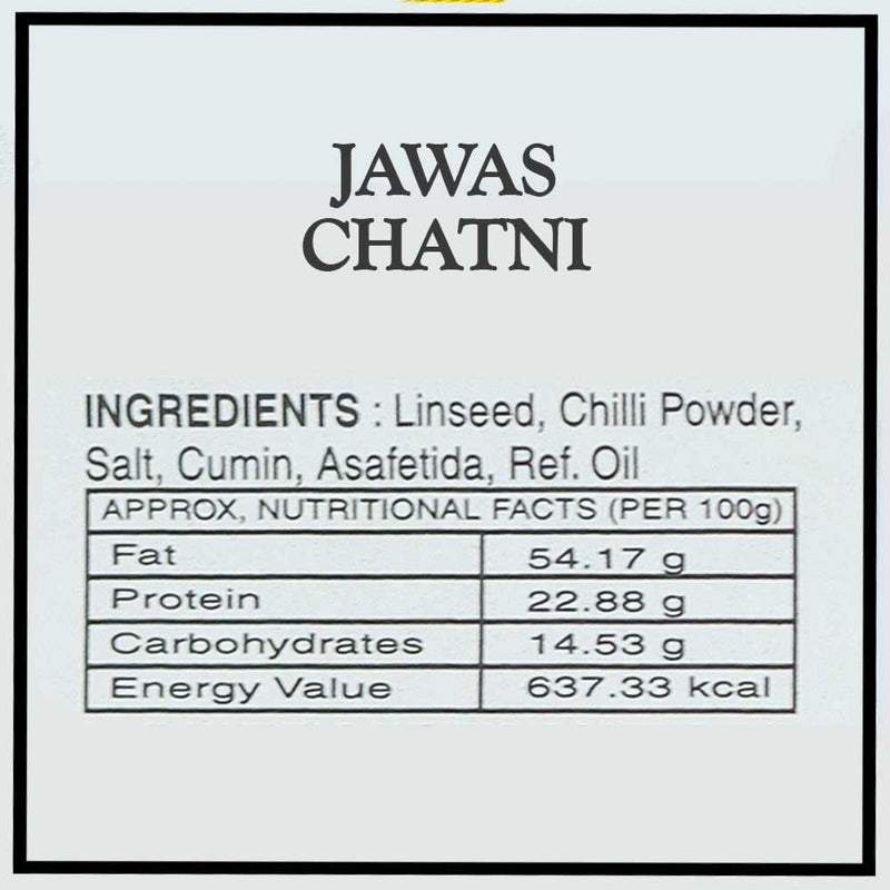 Javas Chutney (Set of 2 - 100gm each) - Kishor Masalewala