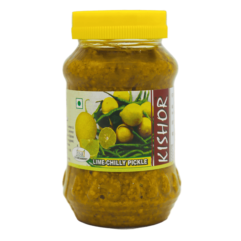 Lemon Chilly / Lime chilli pickle - Kishor Masalewala