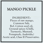 Mango Pickle / Aam ka achar in standy (Set of 4 - 200gm each) - Kishor Masalewala