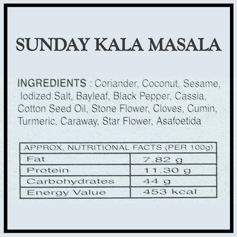 Sunday Kala Masala - Kishor Masalewala