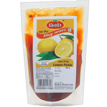 Sweet N Hot Pickle - (Set of 4 - 200gm each) - Kishor Masalewala