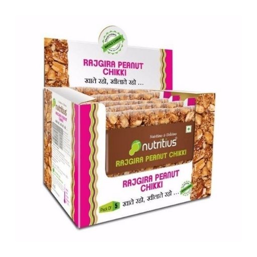 Nutritius Rajgira Peanut Chikki