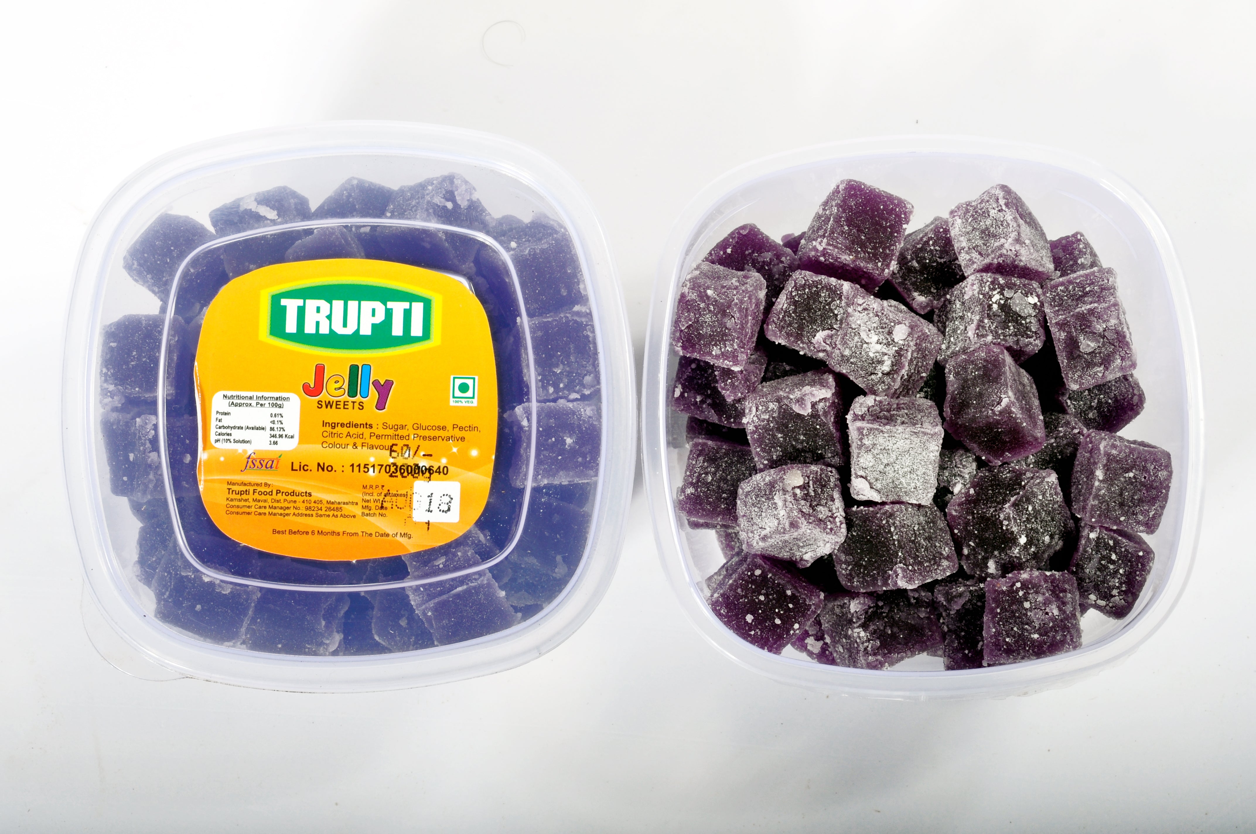 Black current in Jelly cube (In container)