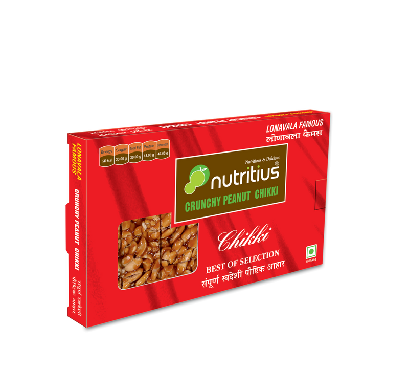 Nutritius Crunchy Peanut Chikki