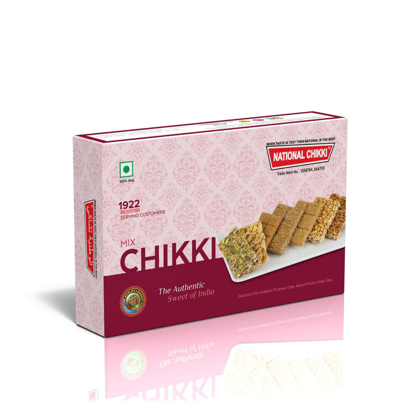 Nationala's  Delux Mix Chikki - lonavalafood