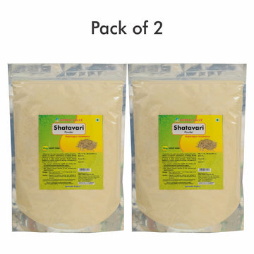 Herbal Hills Shatavari Powder - 1 kg powder (Pack of 2) Natural and Pure Asparagus racemosus Powder - Tonic for women - Lonavalafoods.com