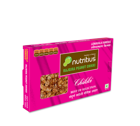 Nutritius Rajgira Peanut Chikki