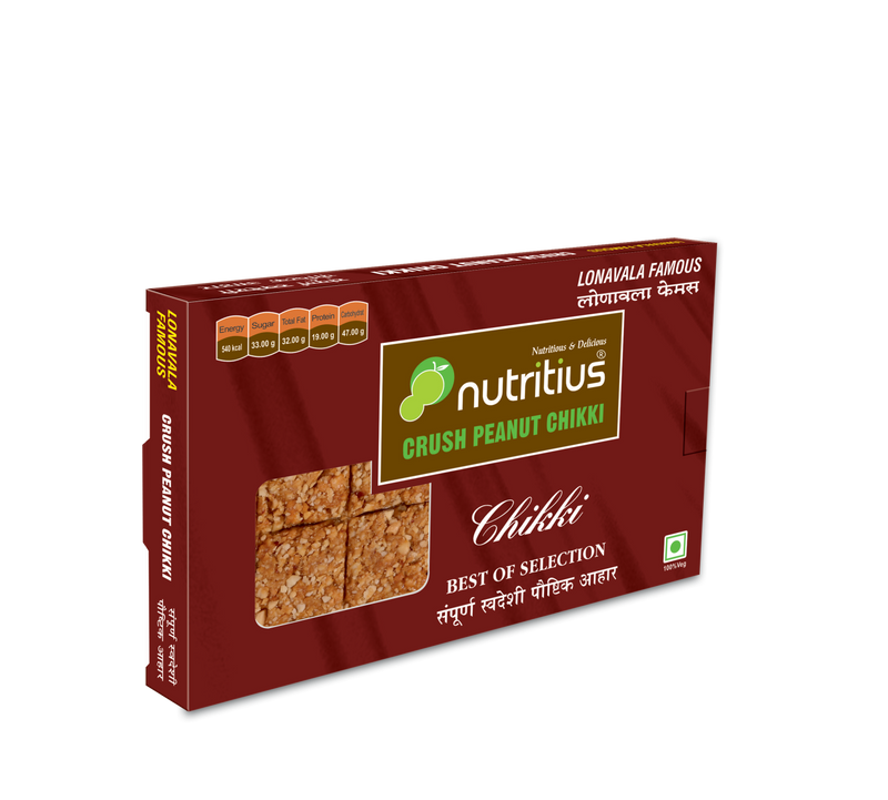 Nutritius Crush Peanut Chikki