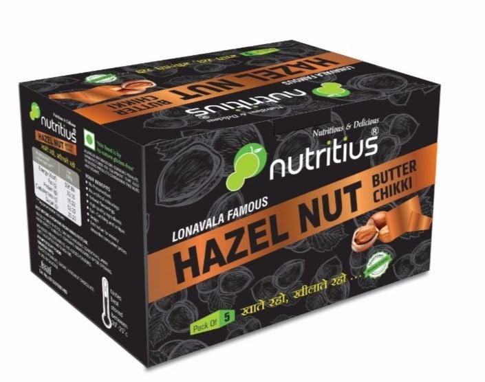 Nutritius Hazelnut Butter Chikki - lonavalafood