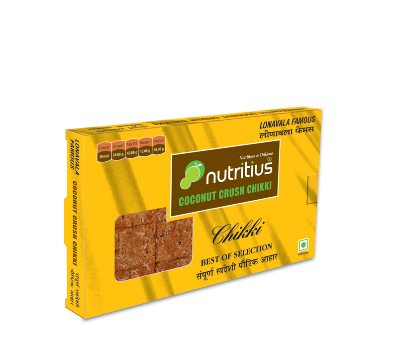 Nutritius Coconut Crush Chikki