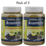 Herbal Hills Aramhills Powder - 100 gms (Pack of 2) - Ayurvedic Constipation Relief Powder - For Gastric And Acidity