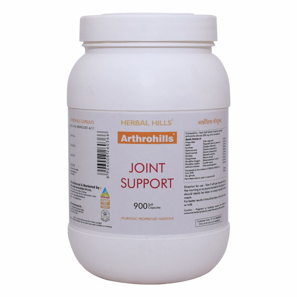 Herbal Hills Arthrohills - Value Pack 900 Capsules, Joint Support Daily dose, Clinically approved for Osteoarthritis