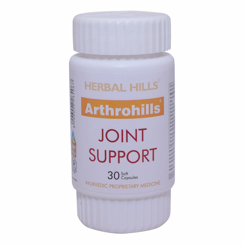 Herbal Hills Arthrohills 30 Capsules Bones & Joint Wellness Soft Gel Capsules
