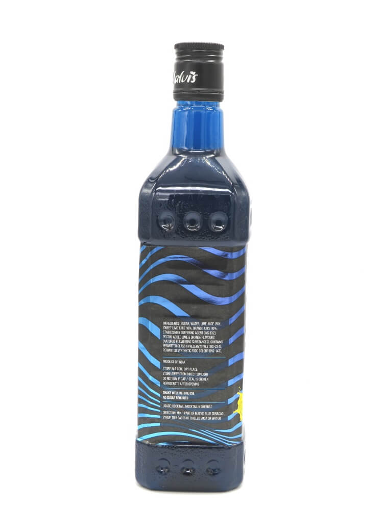 Malvi's Blue Curacao Syrup