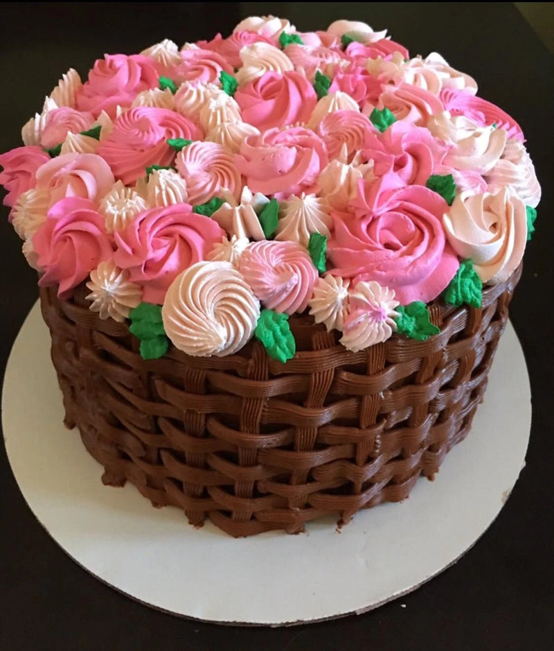Flower Basket Cake (Only for Lonavala & Khandala) - lonavalafood