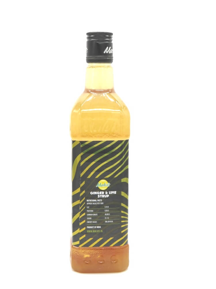 Malvi's Ginger & Lime Syrup
