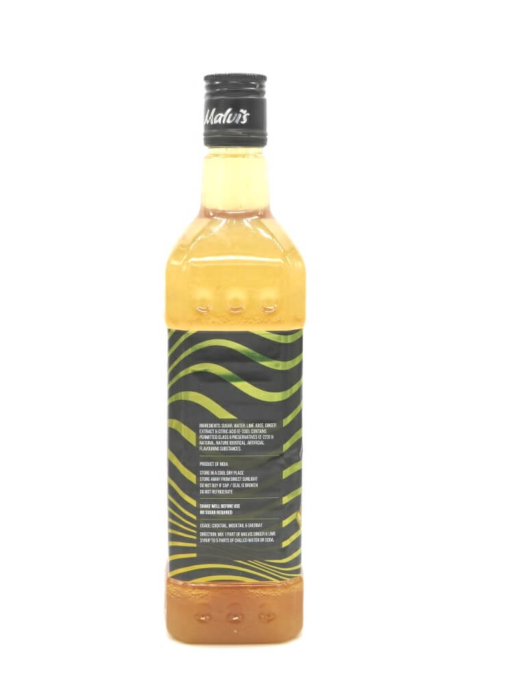 Malvi's Ginger & Lime Syrup