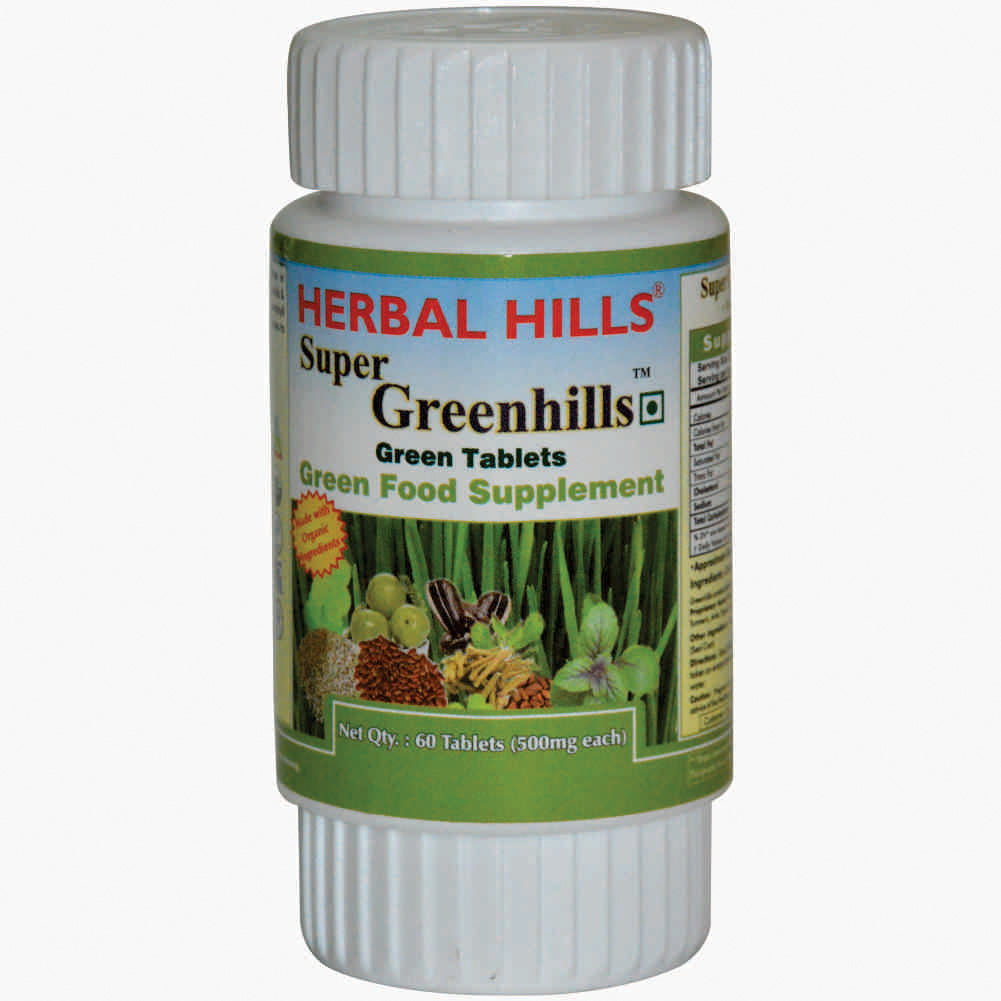 Super Greenhills 60 Tablets (Herbal Hills)