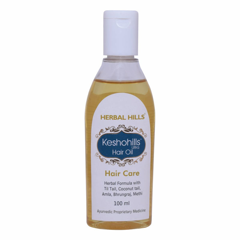 Herbalhills Keshohills Ultra Hair Oil - Hair tonic for hair growth for all hair types