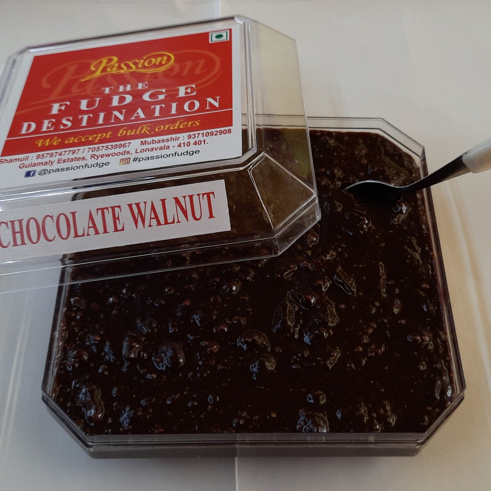 Passion's Chocolate Walnut Fudge