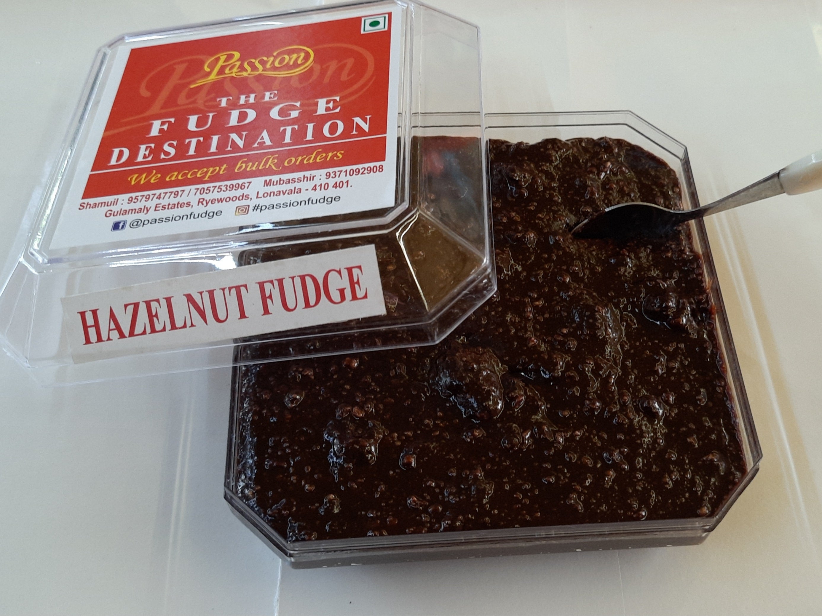 Passion's Choco Hazelnut Fudge