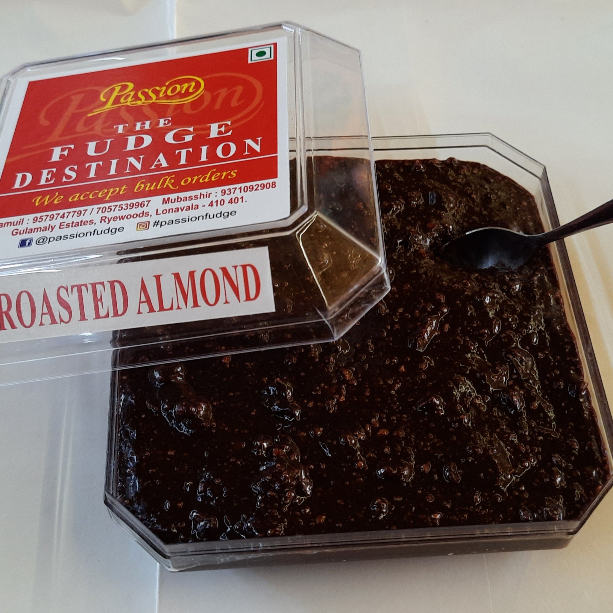 Passion's Roasted Almond Fudge