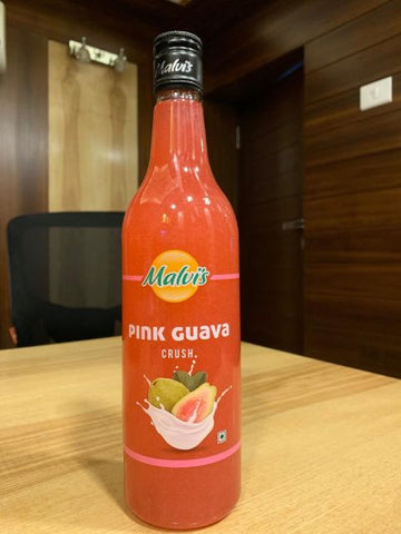 Malvi's Pink Guava Crush - lonavalafood