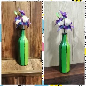 Plastic bottle painted - lonavalafood