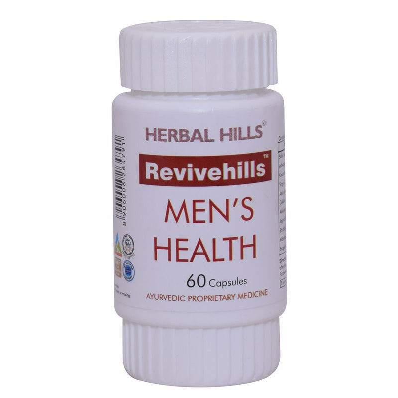 Herbal Hills Revivehills 60 Capsules - for men health, energy and vitality dose, herbal supplement