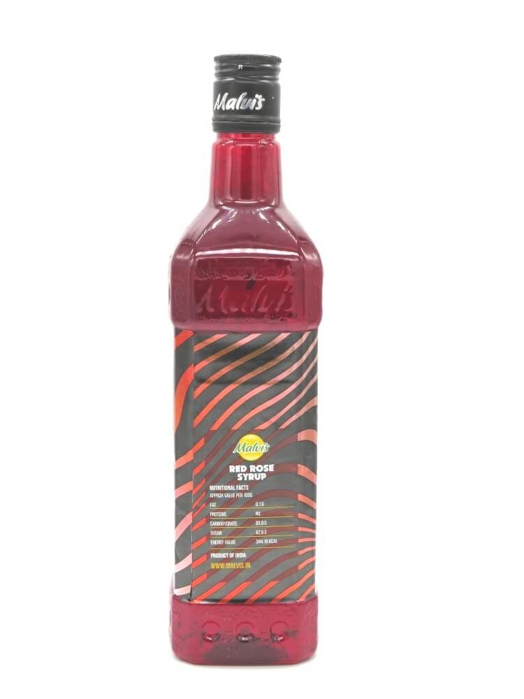 Malvi's Red Rose Syrup / Rose sharbat