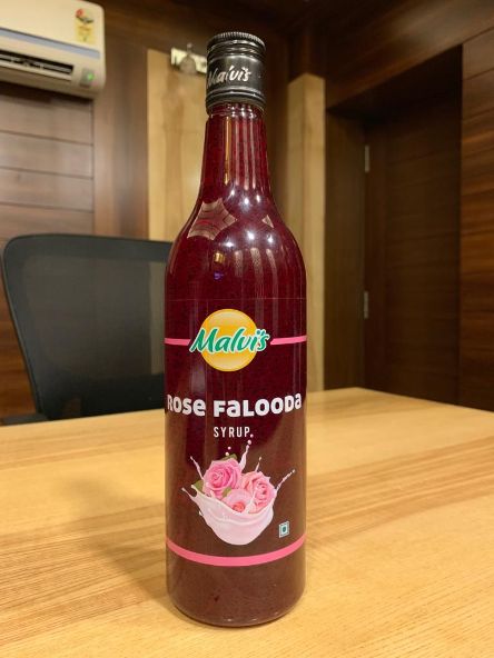 Malvi's Rose Falooda Syrup - lonavalafood