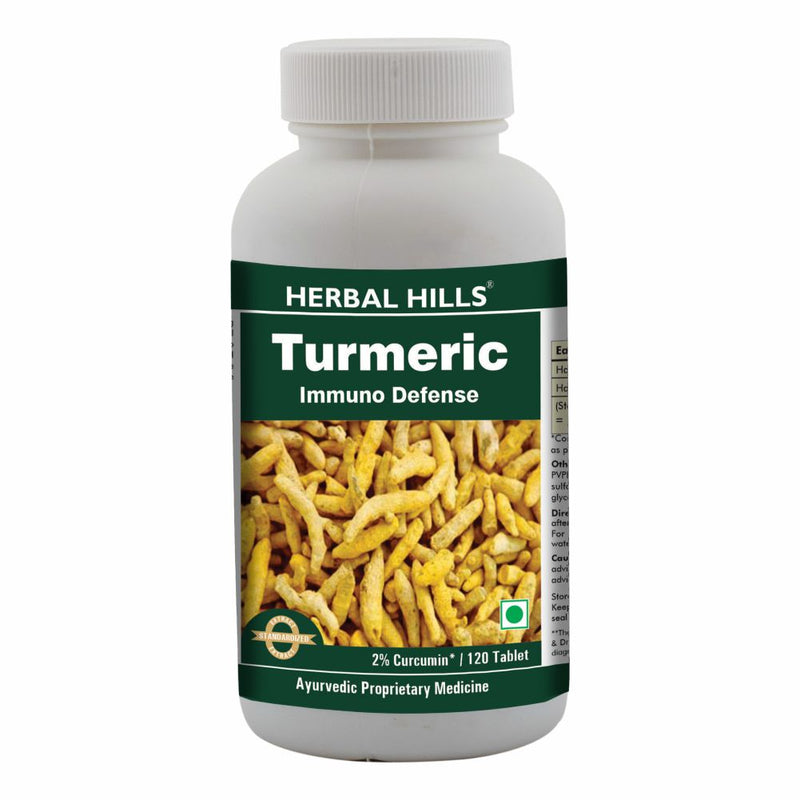 Herbal  Turmeric 120 Turmeric/ Curcuma/Curcuma longa -500 mg Pure  powder and extract blend in a Tablets, Anti-bacterial Properties, Inflammation Reduction