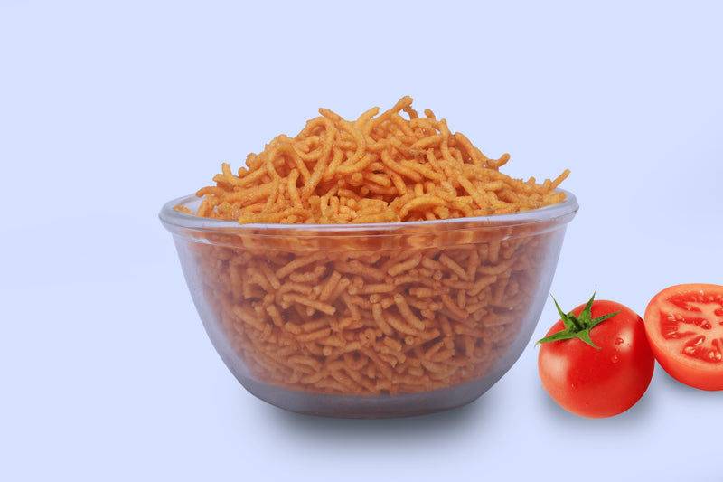 Rupam's Tomato Potato Sev / Tom-Alu Sev
