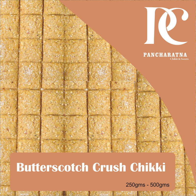 Pancharatna Butterscotch Crush Chikki