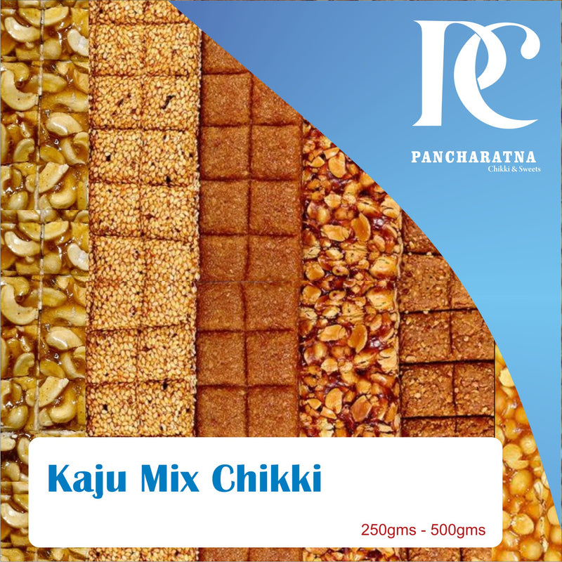 Pancharatna Kaju Mix Chikki