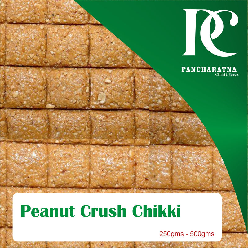 Pancharatna Peanut Crush Chikki