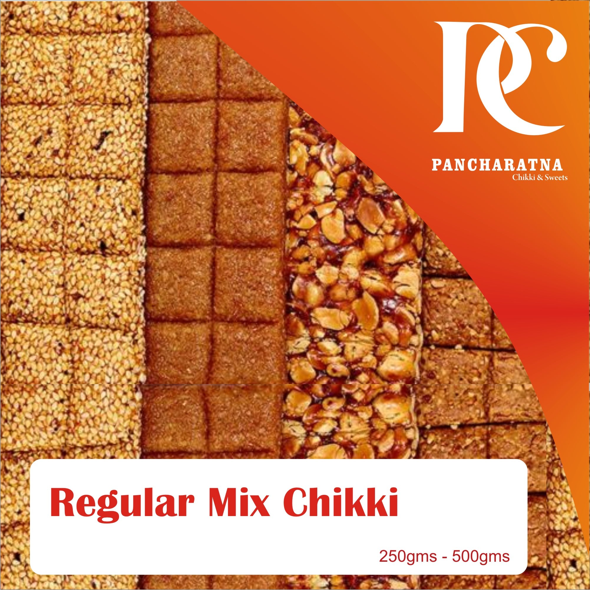 Pancharatna Normal / Regular Mix Chikki